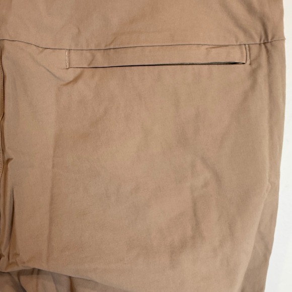 BRADY Mens Tan Chino Golf Pants Size 32 Flat Front Stretch Performance - Picture 5 of 7